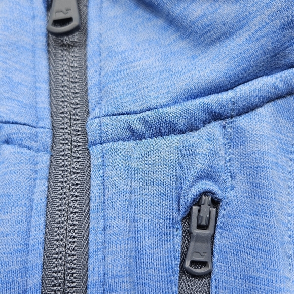 Vineyard Vines On The Go Shep Shirt Quarter Zip NEW Mens XS Blue - Picture 5 of 11